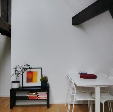 Basel Rühige Zimmer mit grösse Doppelbett