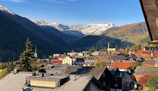 Casa Tresch Sedrun/Andermatt - Panoramic view- 2.5 room apartment