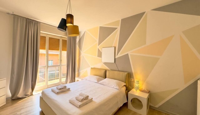 City Center & Leonardo: Modern 3-Room Apartment wi