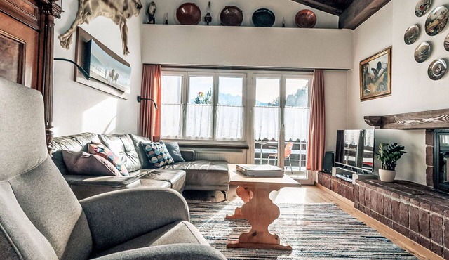 Cosy apartment for 6 people with pool, WIFI, TV, balcony and panoramic view