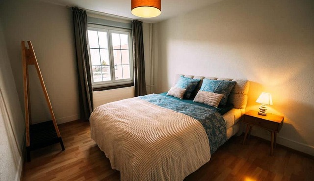 Cozy Apartment in Spiez with fantastic view