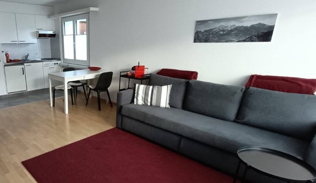 Falknis holiday flat in Maienfeld with mountain views
