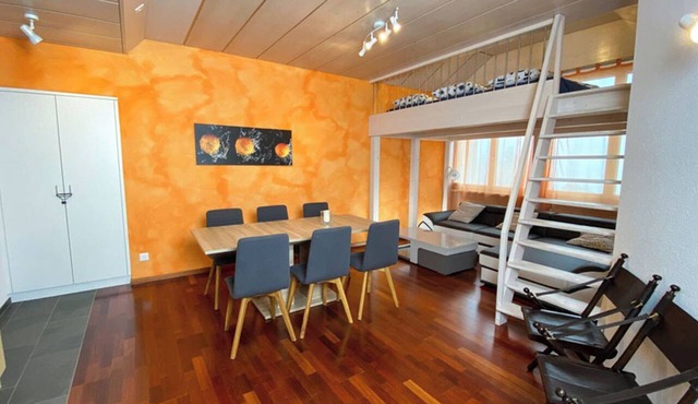 Ferienwohnungen Gauencenter (Orange und Rot), (Flumserberg Tannenheim), by Interhome