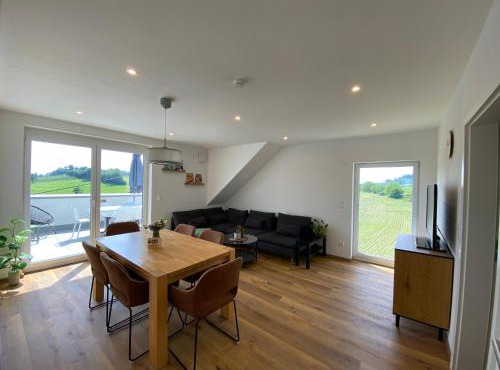Ferienwohnung Hopfenblick Dachterasse 3SZ Bodenseeregion in Tettnang