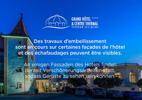 Grand Hotel et Centre Thermal d'Yverdon-les-Bains