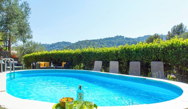 Group villa with private pool in Imperia