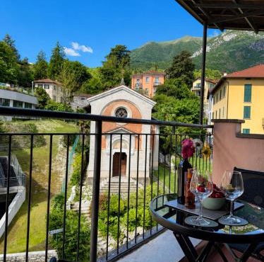 Il Balcone di Griante, Apt centrale con garage coperto