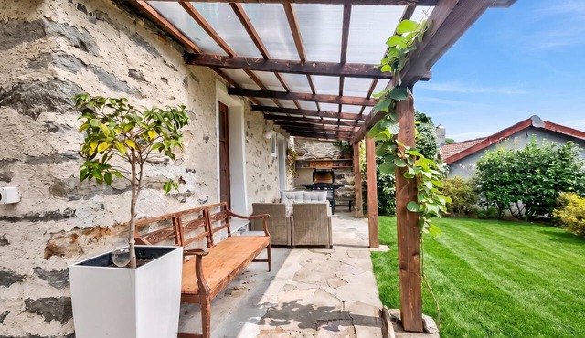 La Canonica Centovalli with Balconies and Garden, Camedo, Switzerland
