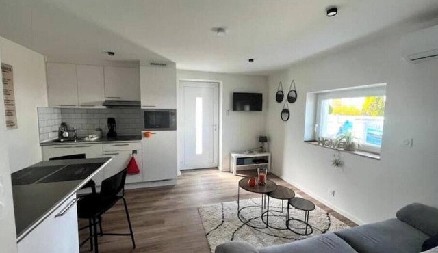 Modern, air-conditioned T2 apartment in Alsace Verte - Comfort & nature near Haguenau in Walbourg