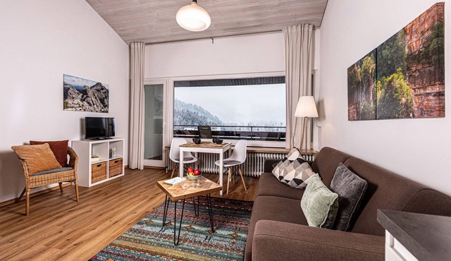 New studio Berglaune with fantastic mountain views in Berchtesgaden