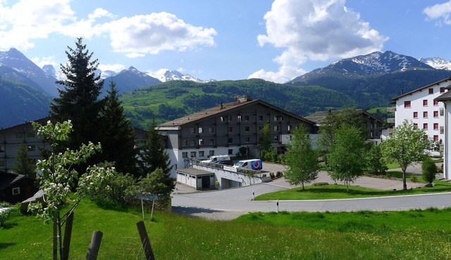 Nice apartment for 4 guests with WIFI, pool, TV, balcony and panoramic view