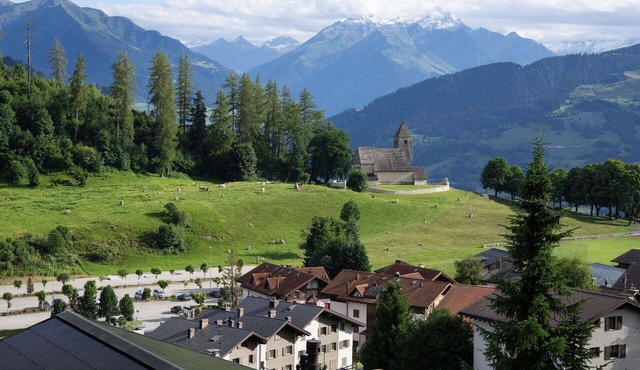 Nice apartment for 4 people with pool, WIFI, TV, patio, pets allowed and panoramic view