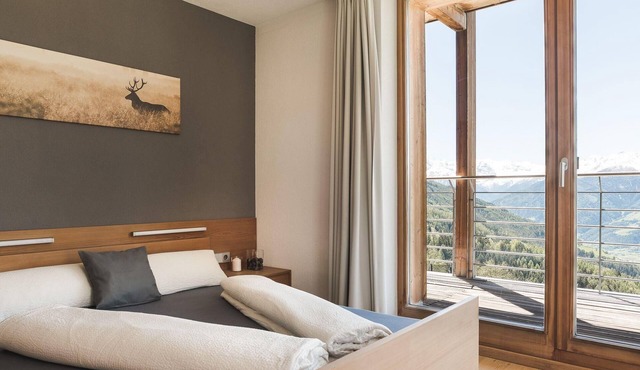Panorama Maisonette Ferienwohnung Energie in Südtirol mit fabelhafter Aussicht