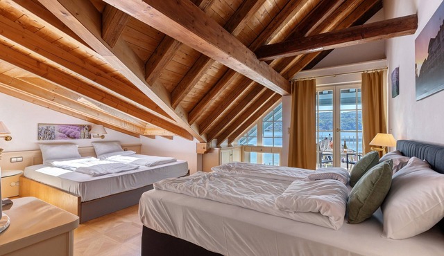 Room 'Suite Mit Seeblick U Balkon' with Lake View, Shared Terrace and Wi-Fi