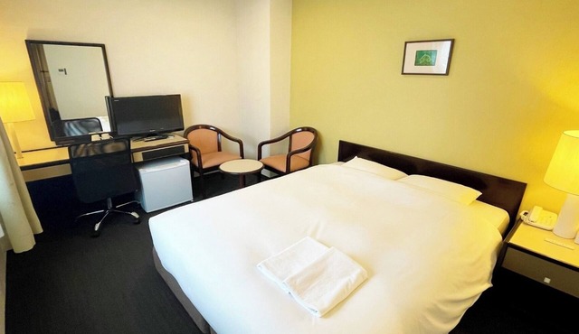 Smoking Double Room Room only Smile Value Stay/Yonago Tottori in Yonago