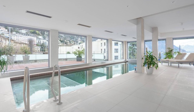 Swiss Hotel Apartments-Montreux Montreux One Bedroom Lake View Apartments and Spa C2.6