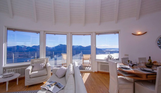 The Perfect View in a Premeno Penthouse, Premeno, Italy