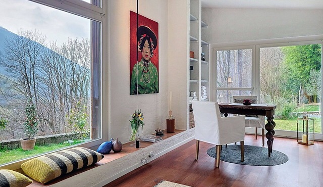Wonderful private villa for 2 guests with patio and panoramic view