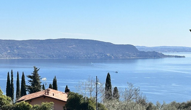 Wonderful vacation apartment in Vigole with a fantastic view over Lake Garda in Toscolano Maderno