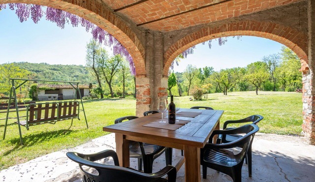 Wonderful villa for 3 people with WIFI, A/C, balcony and pets allowed in Spigno Monferrato