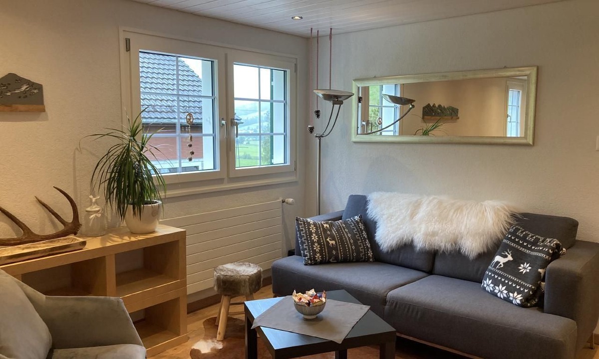 Wattwil Apartment | Flat "Im Toggi" with a view of the mountains