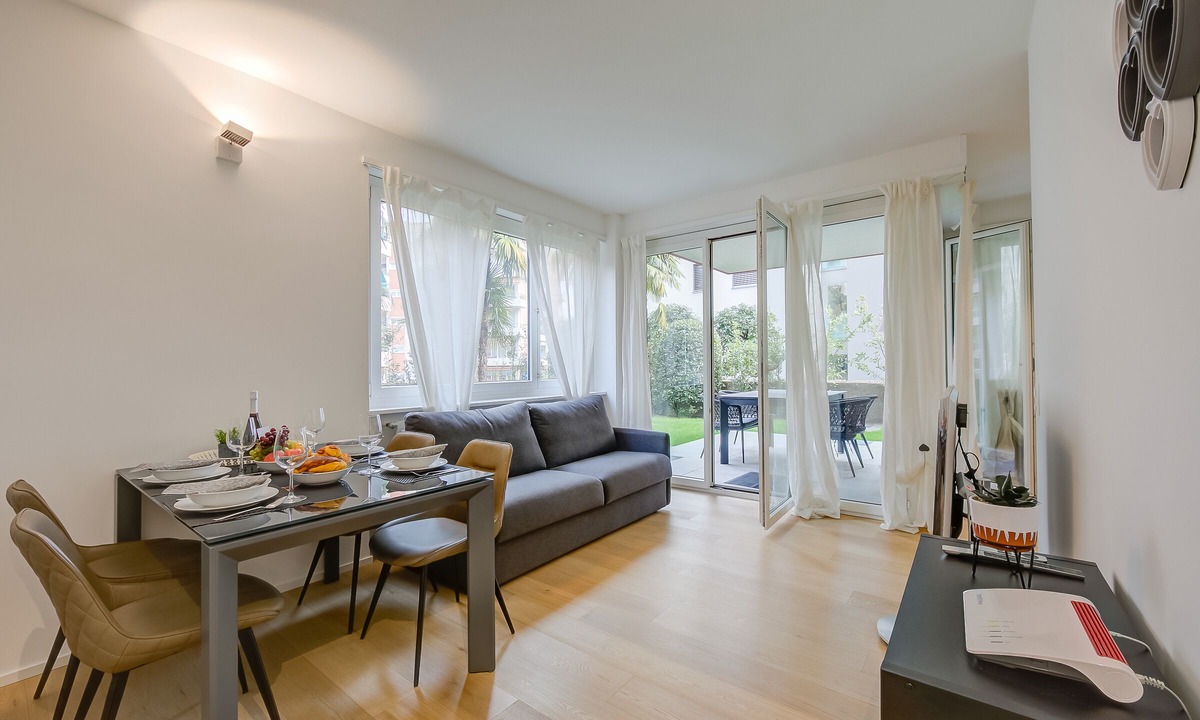 Lugano City-Centre Apartment | Res. San Marco 1 with Private Garden, Lugano, Switzerland