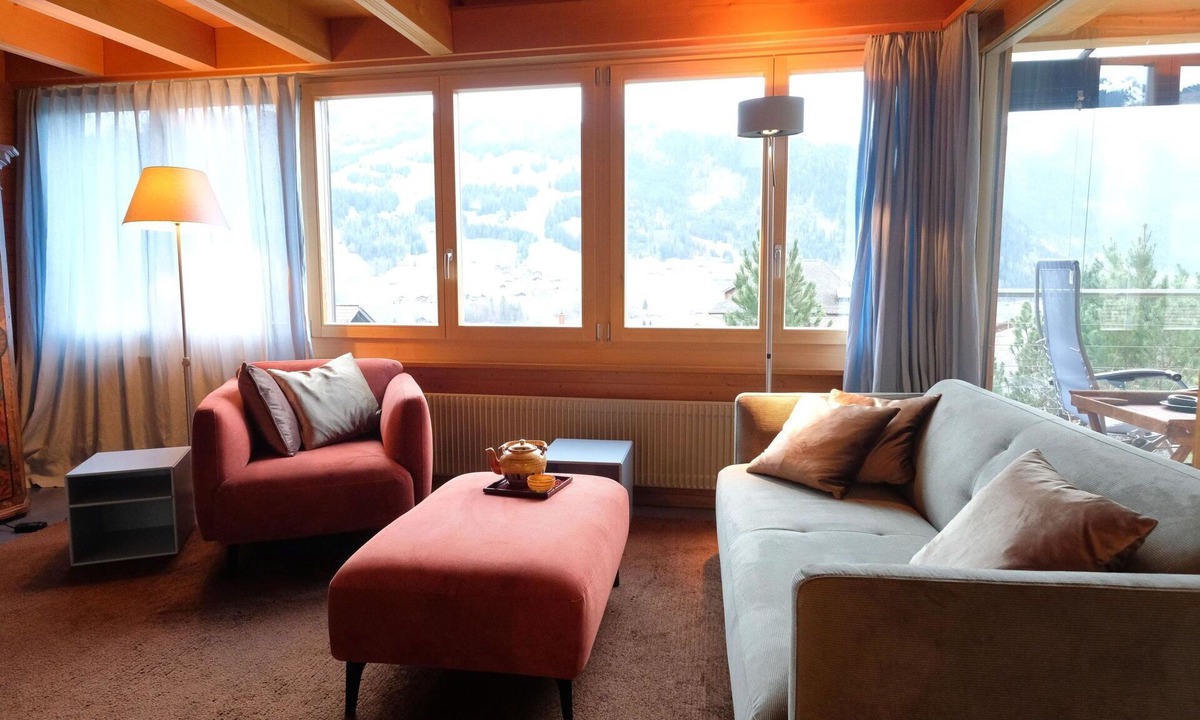 Zweisimmen Apartment | Nice apartment for 4 guests with WIFI, balcony and pets allowed
