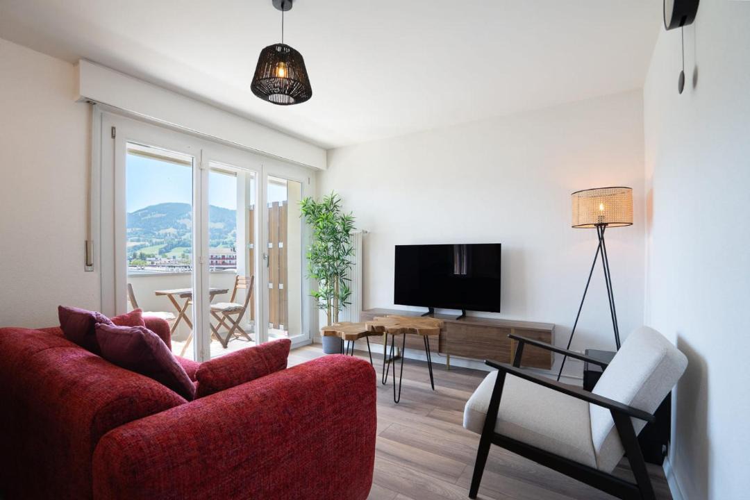 Bulle Apartment | La vue Appartement Gruyère