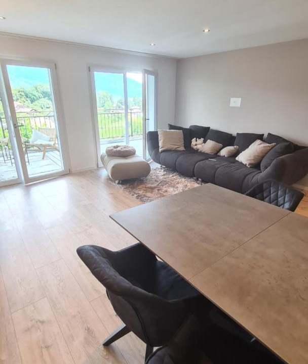 Einigen Apartment | Switzerland Ferienwohnung am Thunersee, XXL Terrasse