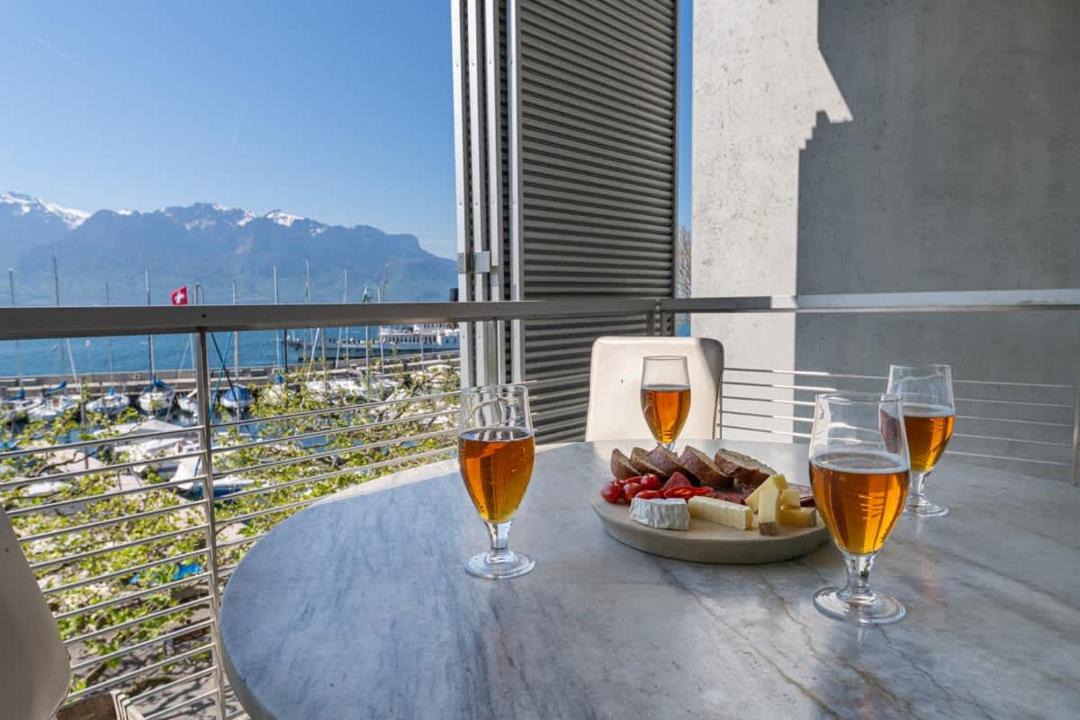 Vevey Apartment | Lakeside-Apartment-1 Grand appartement familial avec 2 terrasses et vue panoramique