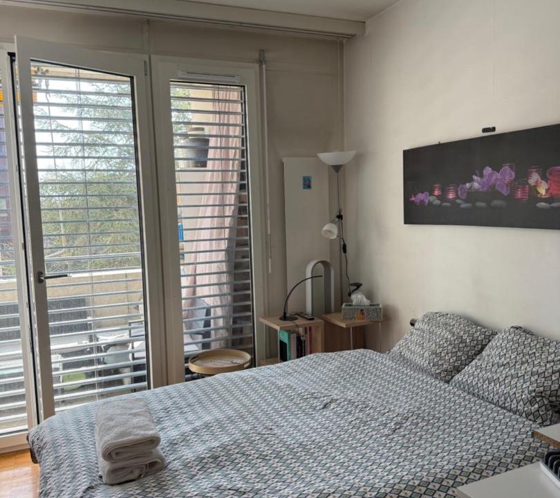 Le Bouchet Apartment | Double room and private bath in a shared flat, quiet, close to the UN and airport