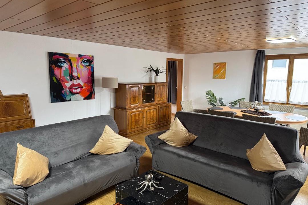 Pfaffnau Apartment | Pilgrims "Walter" große Fewo 3 SZ Terrasse top wifi