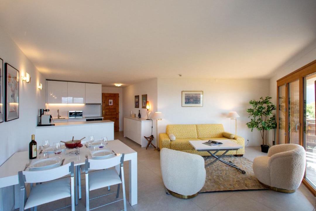 Villars-sur-Ollon Apartment | Apartment Le Bristol C32 by Interhome