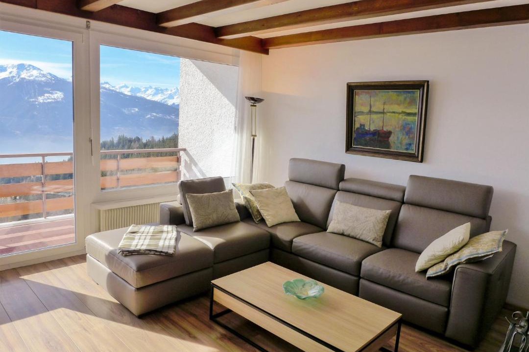Randogne Apartment | Apartment Clairière des Barzettes B14 by Interhome