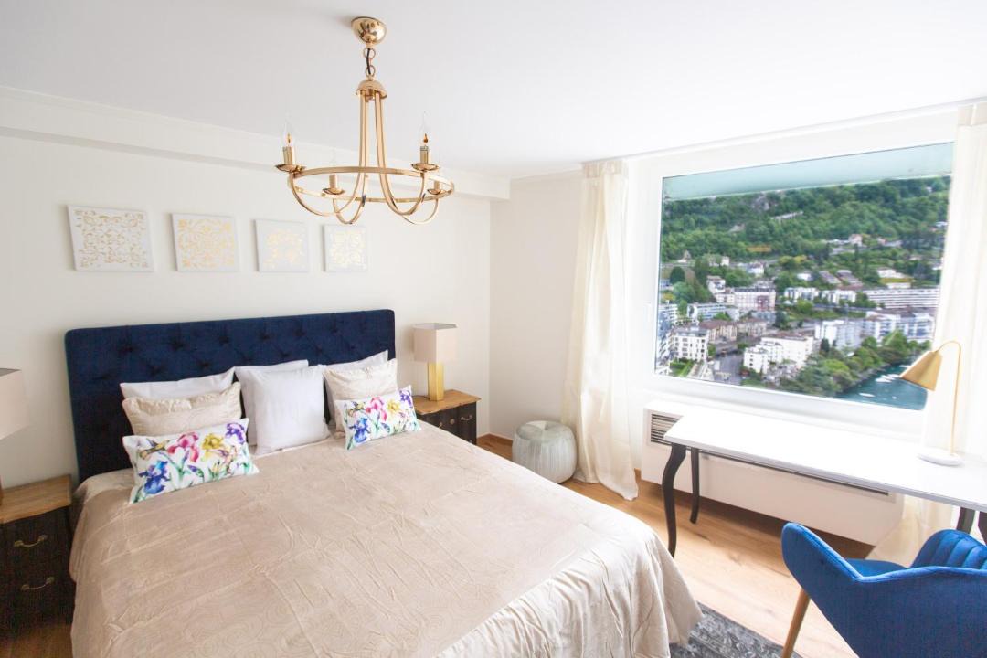 Montreux City Centre Apartment | Montreux & Leman View Apartment