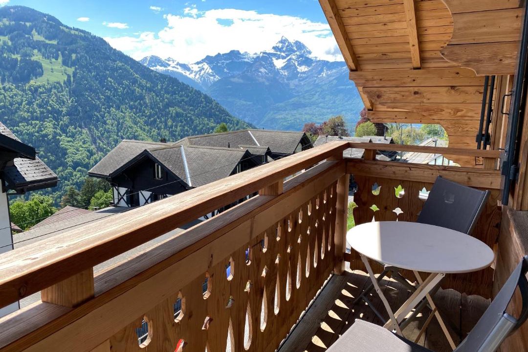 Photo of Patio Balcony in Les Posses-sur-Bex