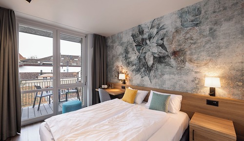 Double Room, Balcony, Courtyard View
