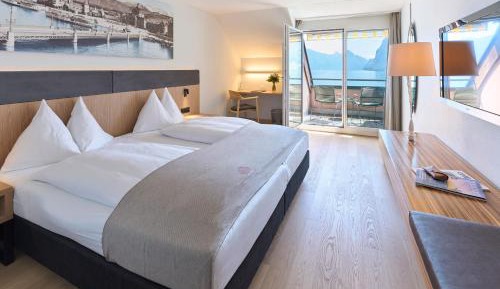 Double Room with Balcony and Lake View