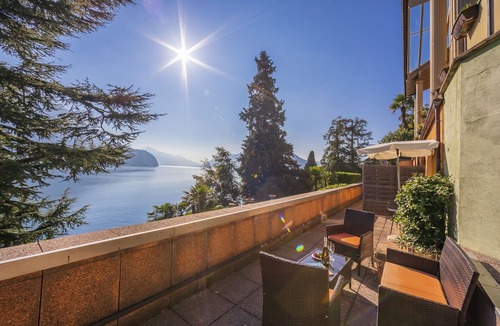 Castagnola Apartment | Magnolia Apt. 1 Front Lake with Balcony, Castagnola (Lugano), Switzerland