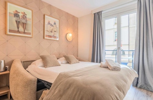 Paquis Navigation Apartment | Cosy, air-conditioned flat -1BR/4P- Geneva