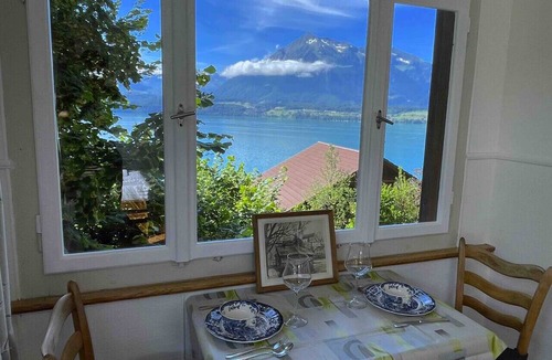 Hilterfingen Apartment | Concierge, Lake Thun/Alps Scenic Views by SwissHut