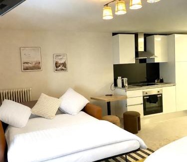 Fribourg Apartment | Cosy studio dans un quartier animé et pittoresque