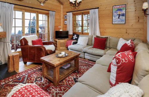 Villars-sur-Ollon Ski Chalet | Chalet Saint Piran-1 by Interhome