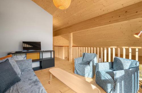 Zweisimmen Apartment | Nachhaltiges Luxus-Chalet Panoramablick Galerie