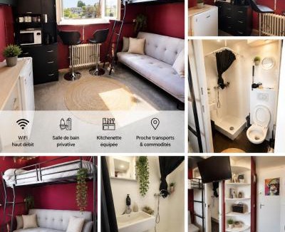 Nyon Apartment | Nyon Red room