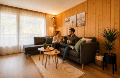 Nuegg Apartment | Traumhafte Alpenwohnung mit Bergblick Balkon Wiriehorn