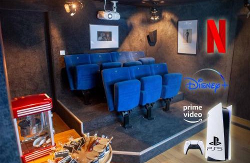 Siviriez Villa | Maison d'hôtes avec cinéma privé et bain nordique chauffé