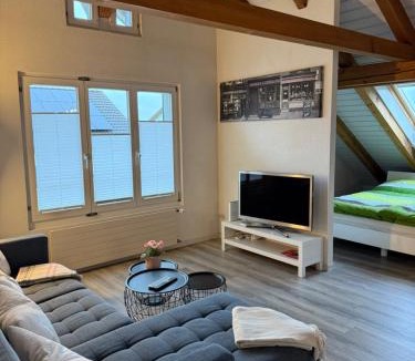 Burgdorf Apartment | Schöne Dachwohnung möbliert und mit Parkmöglichkeiten