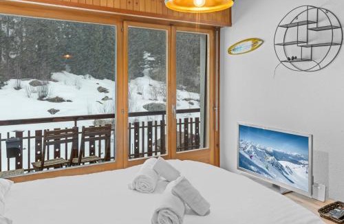 Vex Apartment | Appartement cosy à 1 minute à pied des pistes de ski