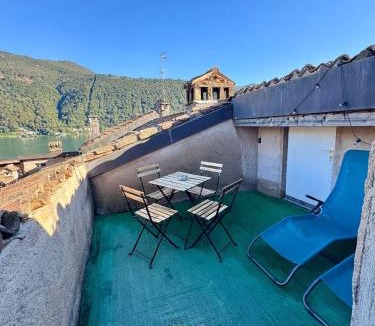 Morcote House | Casa indipendente con vista lago nel cuore di Morcote